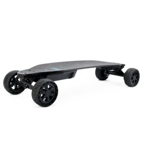 All terrain dual 1000*2 hub motor electric skateboard with 32mph max speed; 25miles range; 9600mah battery.