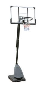 Height Adjustable 7 to 10ft Basketball Hoop 44 Inch Backboard Portable Basketball Goal System with Stable Base and Wheels, use for Outdoor