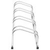 Bike Rack for 4 Bikes Galvanized Steel