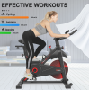 Home Fitness bike Indoor bike Level 5 adjustable sports bike 25 pound flywheel and 5 PJ silent belt IPAD stand + LCD display and hand pulse