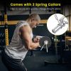 Strength Training Triceps Bar with Knurled Handles for Squats/Deadlifts/Shrugs