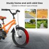 A14114 Kids Bike 14 inch for Boys & Girls with Training Wheels, Freestyle Kids' Bicycle with fender.