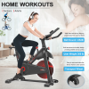 Home Fitness bike Indoor bike Level 5 adjustable sports bike 25 pound flywheel and 5 PJ silent belt IPAD stand + LCD display and hand pulse