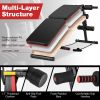 Adjustable Metal Workout Bench Multifunctional Sit up Bench