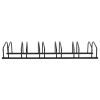 Bike Rack for 6 Bikes Black Steel