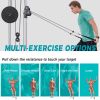 Lat Pulldown Machine Home Gym Fitness Silver