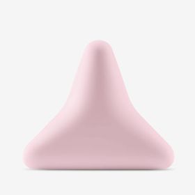 Silicon Massage Cone Triangular Relax Apparatus Ball Psoas Muscle Release Thoracic Spine Back Neck Scapula Foot Yoga Apparatus (Color: PINK)