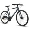 A28320 Mountain Bike , Suspension Fork, Steel Frame Disc-Brake for Men Women Mens Bicycle Adlut Bik