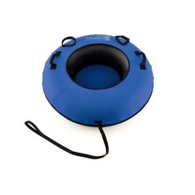 Outdoor Winter Recreation 40" Inflatable Snow Sled (Color: Blue)