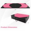 10' x 4' x 2" Folding Exercise Mat with Hook and Loop Fasteners