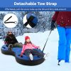 Outdoor Recreation Activities 80" 2-Person Inflatable Snow Sled