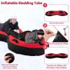 Outdoor Recreation Activities 80" 2-Person Inflatable Snow Sled