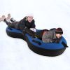 Outdoor Recreation Activities 80" 2-Person Inflatable Snow Sled