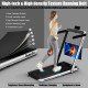 2.25HP 2 in 1 Folding Treadmill with APP Speaker Remote Control