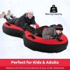 Outdoor Recreation Activities 80" 2-Person Inflatable Snow Sled