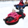 Outdoor Recreation Activities 80" 2-Person Inflatable Snow Sled