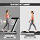 2.25HP 2 in 1 Folding Treadmill with APP Speaker Remote Control